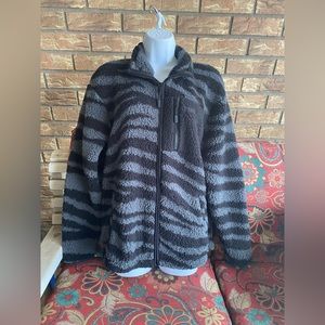PINK Victoria’s Secret Sherpa Zip Jacket sz S